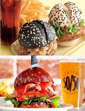 Burger Hitam Putih Hingga Burger Kiamat di Tahun 2012