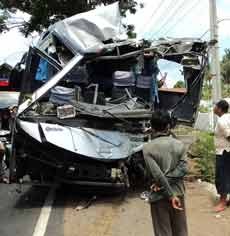 Inilah Nama-nama Korban Luka Kecelakaan di Banyuwangi