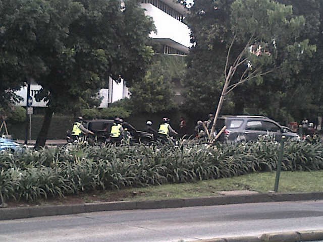 Polwan Bersepeda Bergerak Amankan Kawasan Sudirman-Thamrin