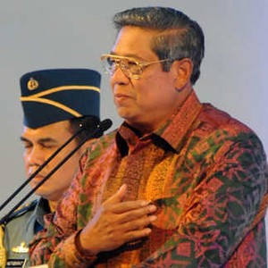 SBY Melayat Istri Mantan Men PAN di Depok