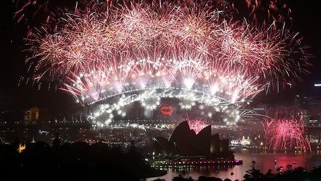 Kota Sydney Sambut Datangnya Tahun 2013