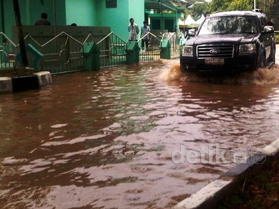 Hujan 1,5 Jam, Sejumlah Kawasan di Samarinda Banjir