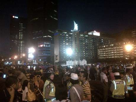 Jalan Sudirman-Thamrin Kembali Dibuka Pukul 02.30 WIB