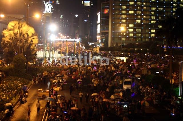 Jakarta Night Festival Hasilkan 600 Ton Sampah