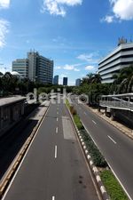 Awal Tahun 2013, Lalin Jakarta Lengang