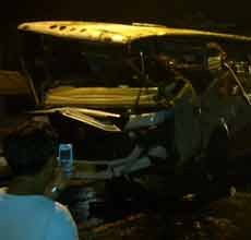5 Korban Bus Tentrem Kritis Dirawat di RSU Syaiful Anwar
