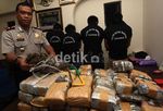 Polisi Sita 40 Kg Ganja dan 15 Gram Sabu