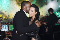 Kim hadir di 1 Oak Nightclub, Hotel Mirage itu sebagai undangan. (WireImage; Daily Mail)
