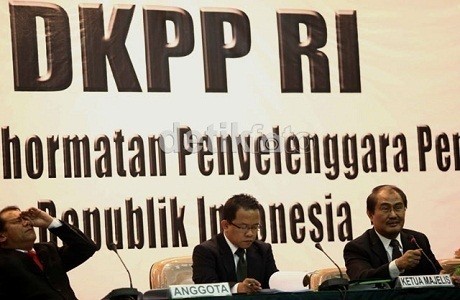 Sepanjang 2012, DKPP Tangani 92 Perkara Kehormatan Penyelenggara Pemilu