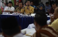 KPU DKI Jakarta menggelar rapat pleno hasil verifikasi faktual 18 partai politik baru yang menjadi keputusan DKPP untuk tingkat provinsi dan kabupaten kota.