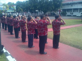 Bolos Usai Cuti Bersama, 24 PNS Blitar Dihukum Jemur