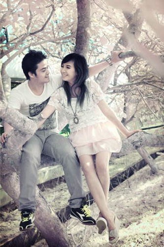 Fitria Fajar Suci & Galih Gita Asmara Korean Drama & Footbal (dok. wolipop)
