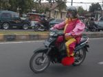 Badut Naik Motor