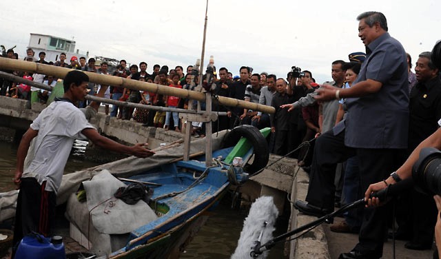 SBY Blusukan ke Tangerang