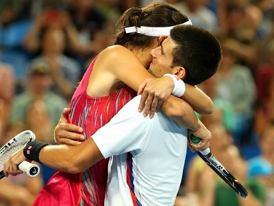 Keakraban Djokovic dan Ana Ivanovic