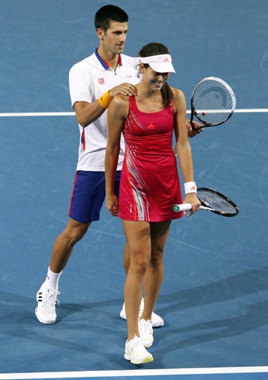 Keakraban Djokovic dan Ana Ivanovic