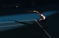 Di babak semifinal, Murray akan ditantang petenis Jepang Kei Nishikori yang sebelumnya mengalahkan Alexandr Dolgopolov dengan skor yang sama 6-4 7-6(3).  REUTERS/Daniel Munoz.