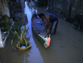 Banjir Bojonegoro, DKP: Akibat Sempitnya Drainase