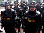 Polwan Anti Huru-Hara Siap Amankan Pilkada Sulsel
