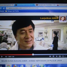 Wow! Jackie Chan Hingga Cristiano Ronaldo Dukung Heryawan