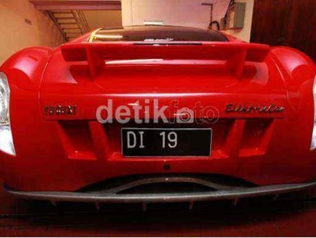 Pelat DI 19 Ferrari Dahlan Tak Pernah Dikeluarkan Polri