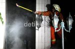 Kantor Kemenkum HAM Terbakar