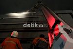 Kantor Kemenkum HAM Terbakar