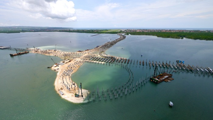 Ini Dia Penampakan Tol Atas Laut di Bali
