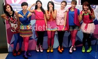 Girlband yang digawangi Mega, Sarah, Opie, Atu, Kinang, Laras dan Uty itu dibebaskan punya kehidupan pribadi. Gusmun/detikHOT.
