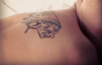 Tato baru Justin Bieber. (Instagram)