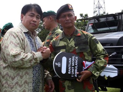 PGN Sumbang Ambulans ke Brigade Infanteri I