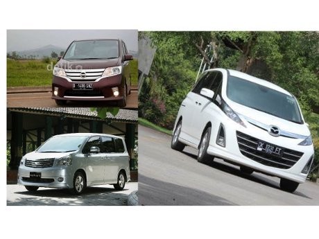 Pertarungan Toyota NAV1, Mazda Biante dan Nissan Serena