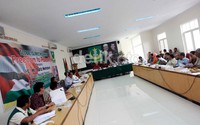 Hingga pukul 15.30, hadir 8 partai yakni PKPB, PKPI, PDP, NASREP, Buruh, Kedaulatan, PKBIB dan PKNU.