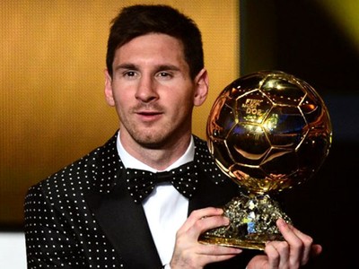 Messi Pemain Terbaik Dunia 2012
