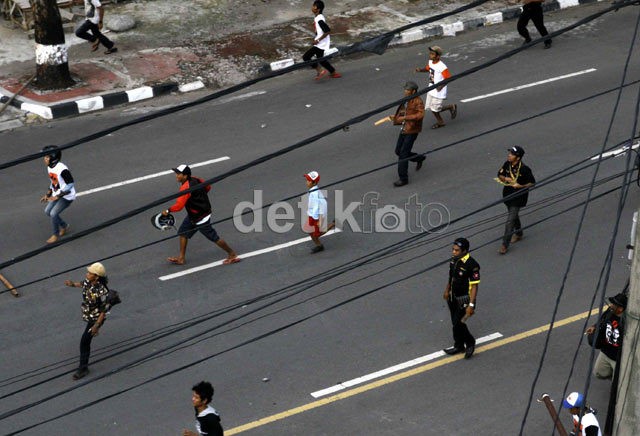 Markas Cagub Sulsel di Makassar Diserang, 2 Orang Terluka
