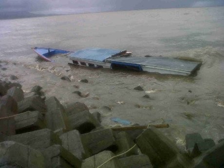 KM Doulos Tenggelam Diterjang Gelombang di Perairan Manado