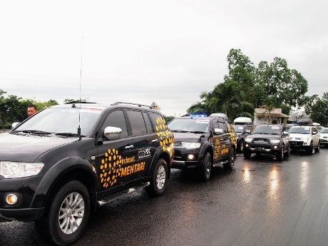 Touring Akhir Tahun Pajero Owners Community Indonesia