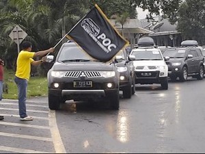 Touring Akhir Tahun Pajero Owners Community Indonesia