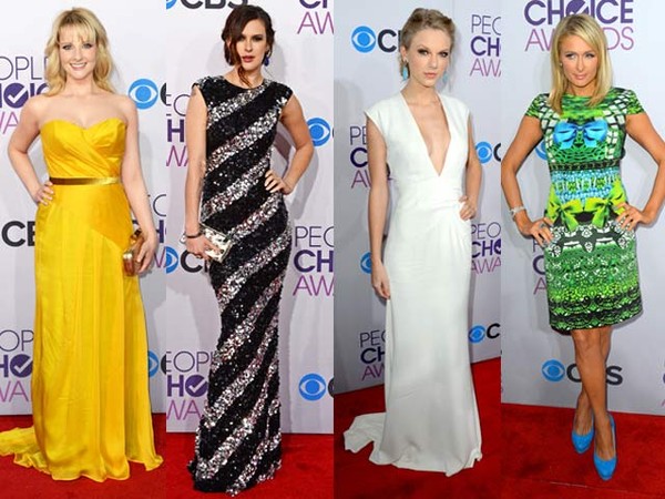 Bertabur Bintang di Red Carpet People Choice Awards 2013