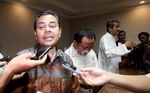 Anggito Jumpa Pers Soal Pengelolaan Dana Haji
