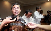 Dalam jumpa pers tersebut, Anggito didampingi Direktur Pengelolaan Dana Haji Syariful Mahya Bandar.