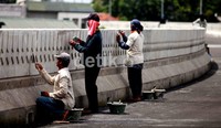 Jalan layang non tol tersebut diharapkan dapat mengurai kemacetan di Jl Pangeran Antasari.