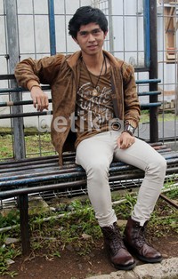 Cakra saat ditemui di acara DahSyat, Kebon Jeruk, Jakarta Barat, pada Jumat (11/1/2013). Gusmun/detikHOT.