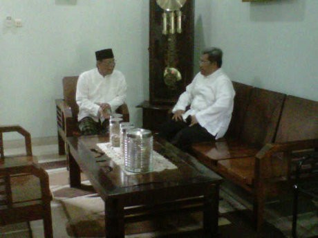 Temui Hasyim Muzadi, Heryawan: Wajar Dong Saya Minta Restu 