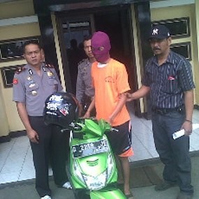 Pencuri Motor Modus Kamu Pukul Adik Saya Diduga Berkomplot