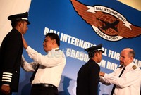 Pilot yang baru diwisuda tersebut merupakan pilot angkatan kesembilan dan kesepuluh yang dididik di BIFA.