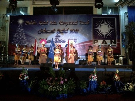 Ribuan Warga Papua Hadir Rayakan Natal Bersama PAN