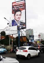 Baliho Farhat Abbas  Presiden RI