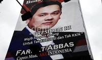 Baliho Farhat Abbas Presiden RI. Ramses/detikfoto