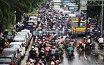 Banjir, Daan Mogot Macet Total